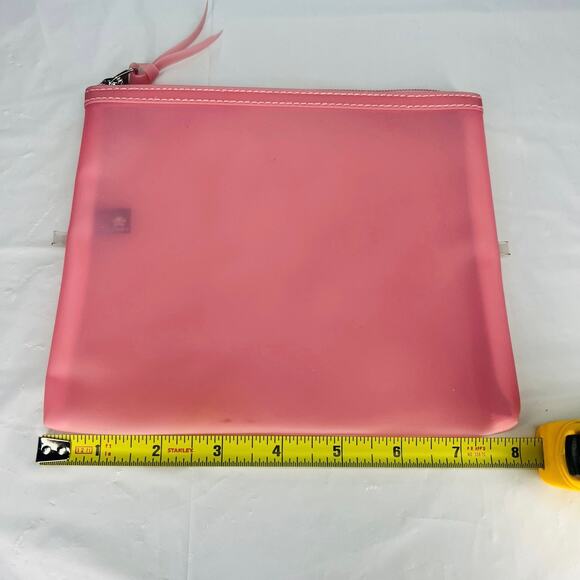 Pink makeup jewelry and storage bag - Picture 3 of 3